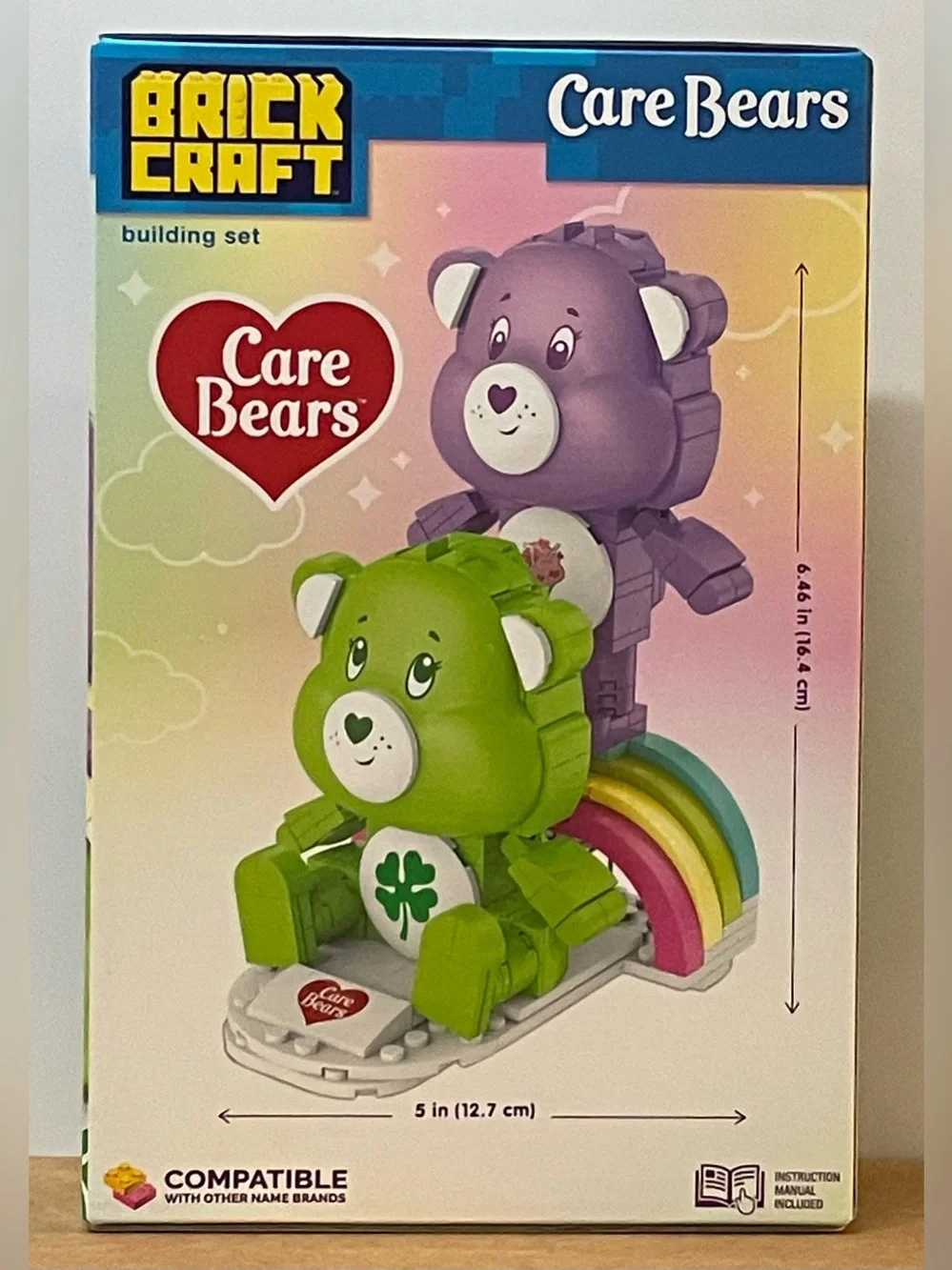 Brickcraft Care Bears Good Luck Bear & Share Bear Building Set